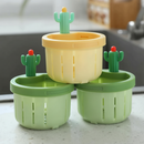 Cactus - Filtro Drenagem de Pia Com Botão Ejetor - Entrega Grátis